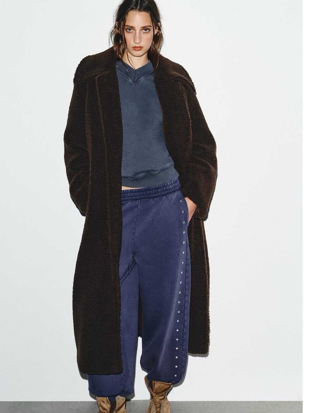 ZARA FLEECE COAT
